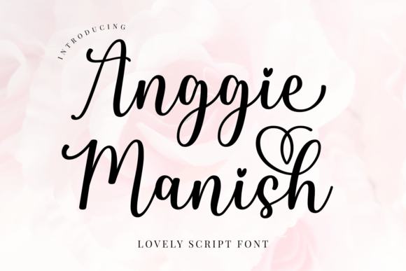 Anggie Manish: A Handwritten Font for Crafters