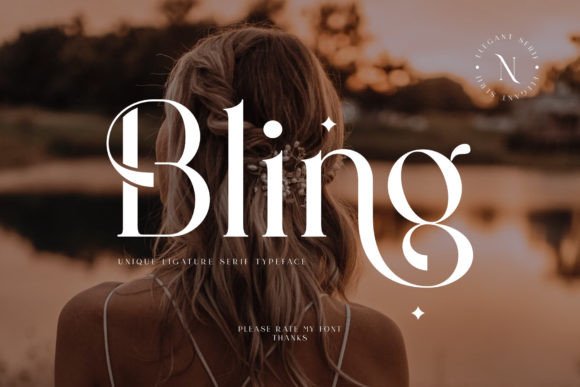 Bling Serif Font: Elevating Editorial Design