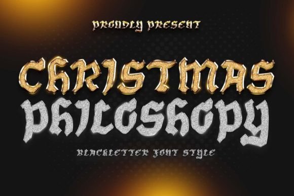 Christmas Philosophy Font Review for Campaigns