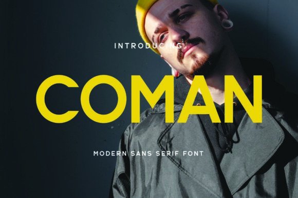 Coman: A Clean Sans Serif Typeface for Modern Web Design