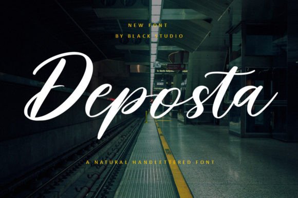 Deposta: A Script Font for Editorial Elegance