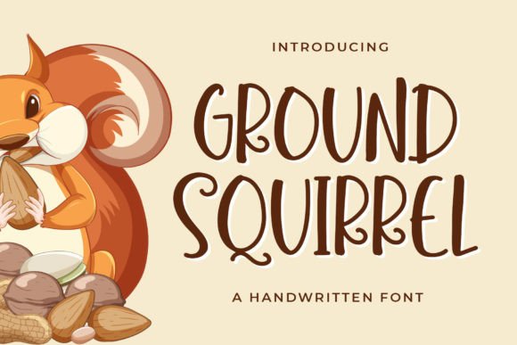 Ground Squirrel: A Script Font for Clear Campaigns