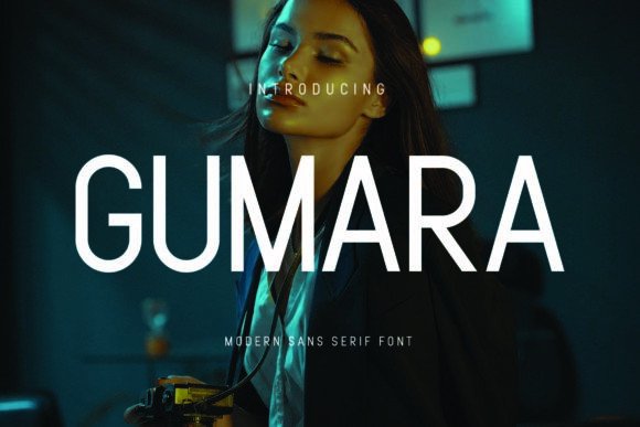 Gumara: A Clean Sans Serif Font for Editorial Design