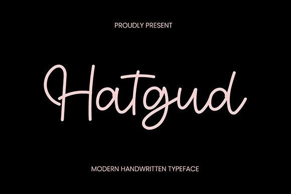 Hatgud Font: Elevating Web Design with Elegant Script