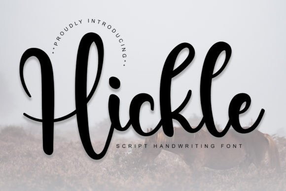 Hickle: The Elegant Handwritten Font for Crafters