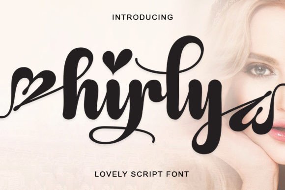 Hirly: A Handwritten Font for Authentic Branding