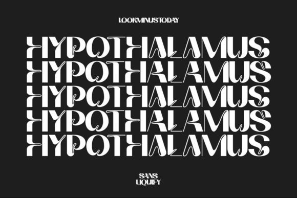 Hypothalamus Font: A Fluid Sans Serif for Modern Brands