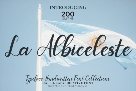 La Albiceleste: A Timeless Script Font for Web Design