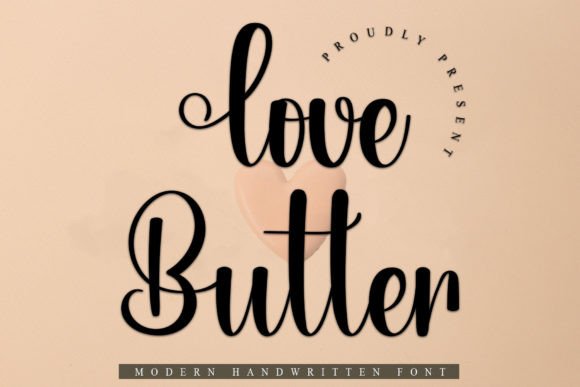Love Butter: A Handwritten Font for Editorial Design