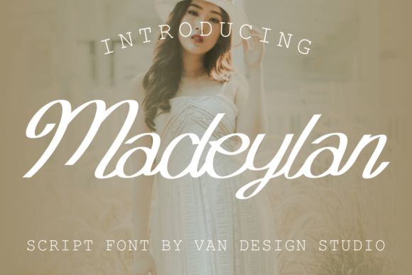 Madeylan: A Hand-Drawn Display Font for Editorial Design