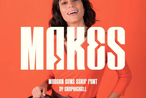 Makes: A Minimalist Sans Serif Font for Web Design