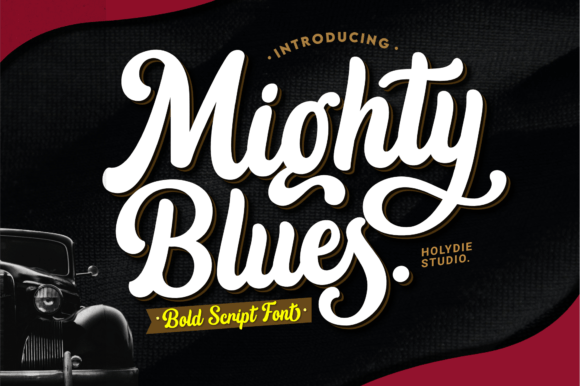 Mighty Blues: A Designer’s Guide to Elegant Script Fonts
