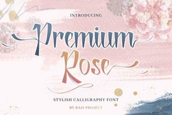 Premium Rose Font: Elevate Your Brand Identity