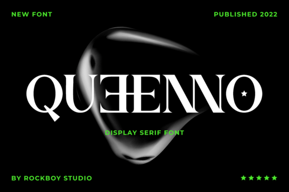 Queenno Serif Font for Handmade Brands