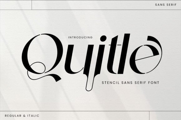 Quitle Typeface for Modern Branding