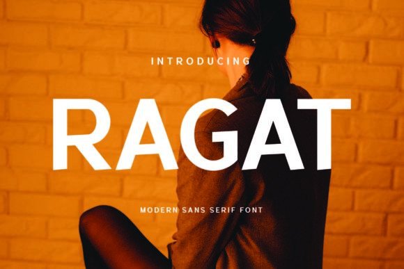 Ragat: A Clean Sans Serif Typeface for Crafters
