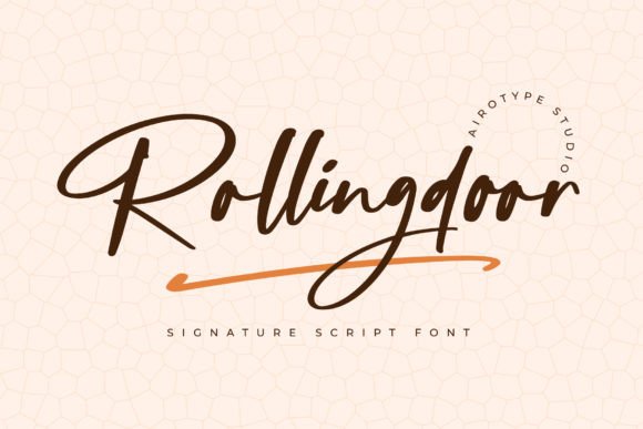 Rolling Door: A Designer’s Take on Script Amp’s Bold Script