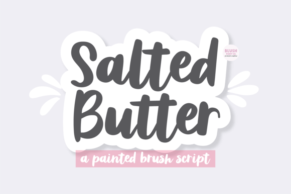 Salted Butter: The Handwritten Font for Modern Marketers