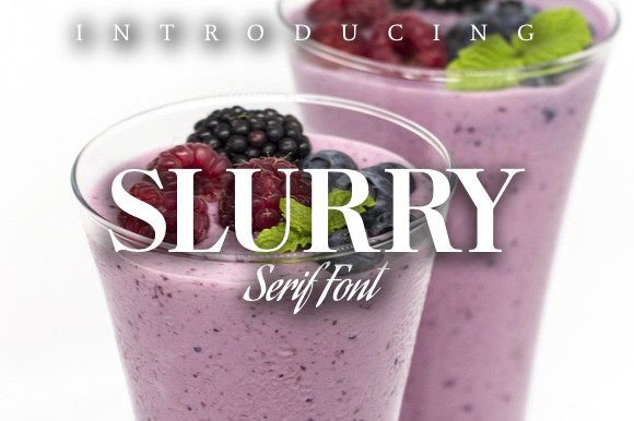 Slurry: A Refined Serif Typeface for Editorial Design