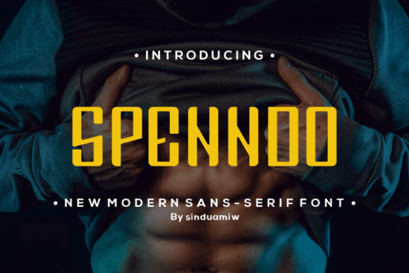 Speendo: A Balanced Sans Serif Font for Makers