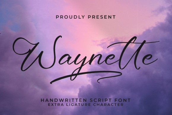 Waynette: A Handwritten Font for Modern Web Design